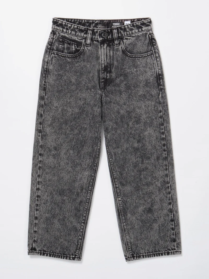 Modown Tapered Jeans - LIGHT ACID BLACK - (KINDER)