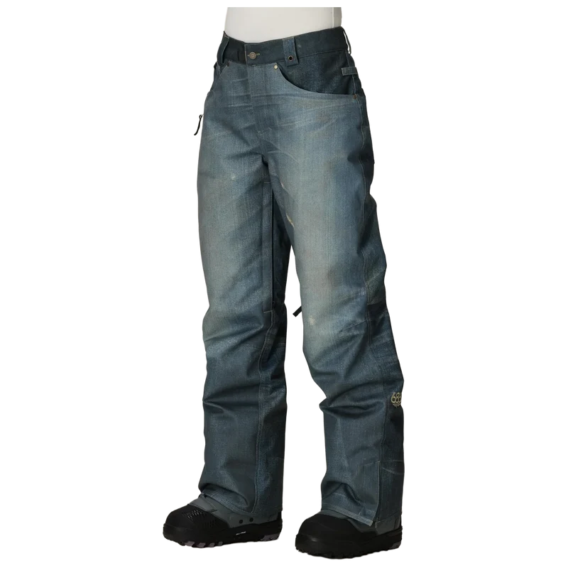 Deconstructed Denim Pant