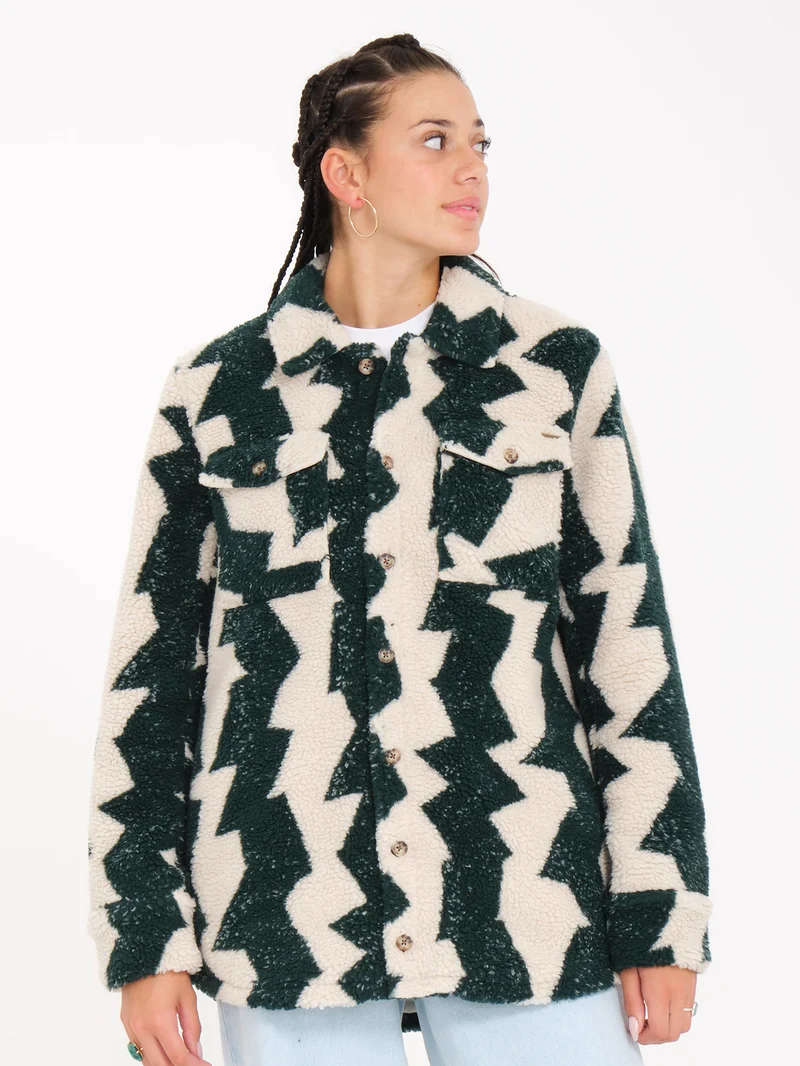 Silent Sherpa Jacke - PONDEROSA PINE