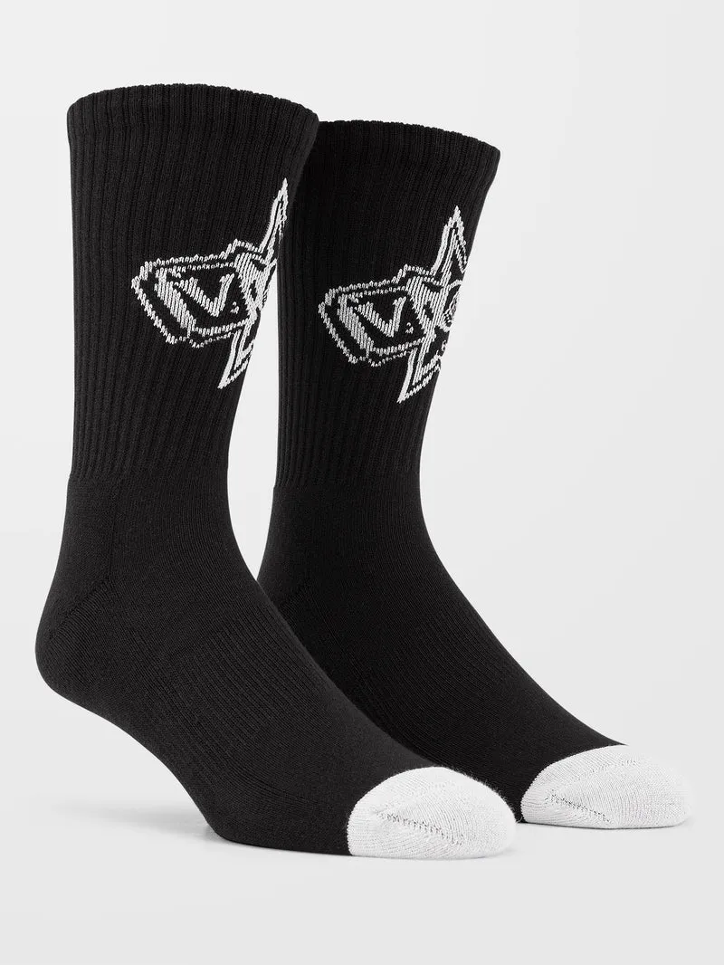 V Ent Noa Deane Socken - BLACK