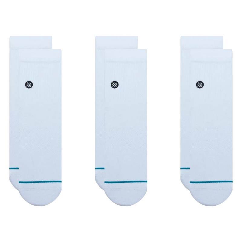 Icon Quarter 3Pk Sock