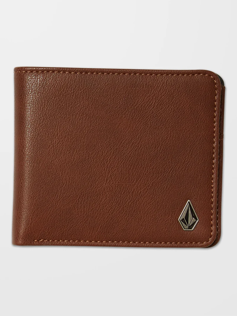 Slim Stone L Geldbeutel - BROWN
