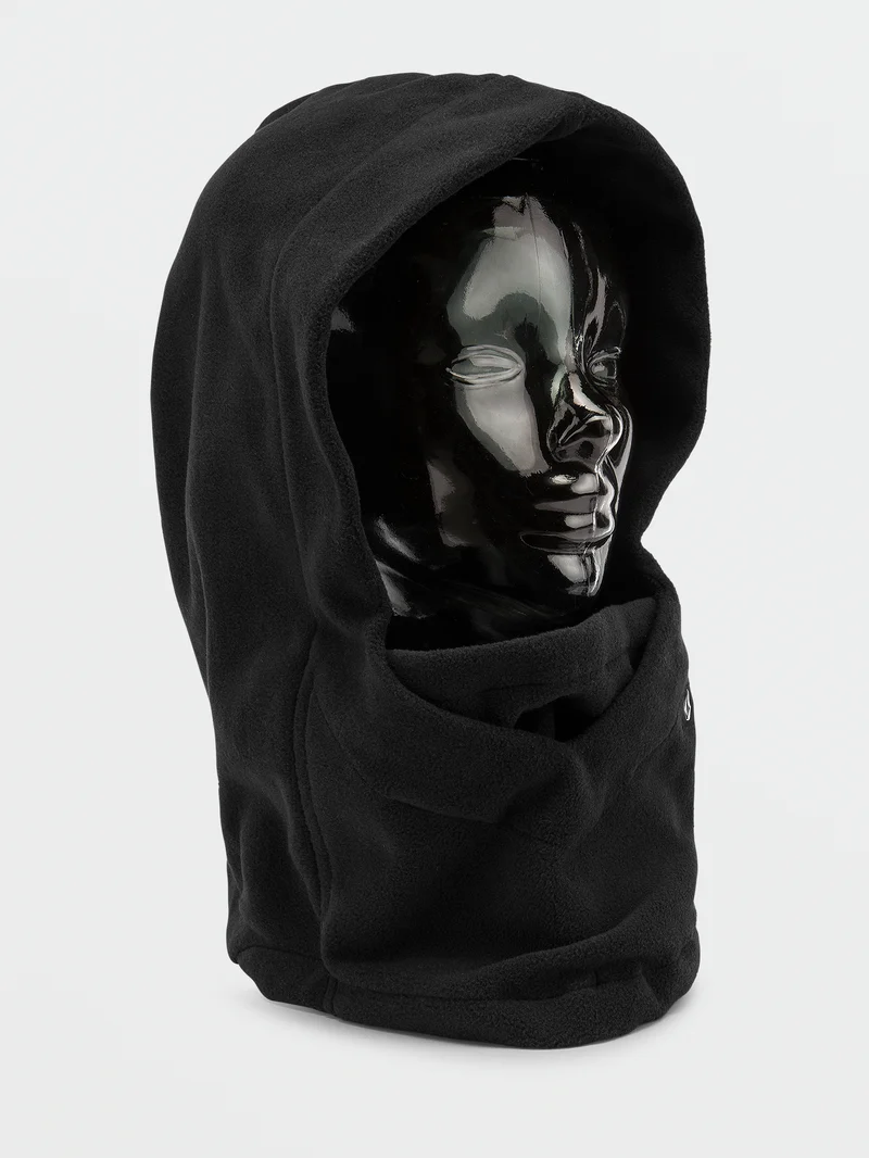 Polar Fleece Hood - Black - (Kids)