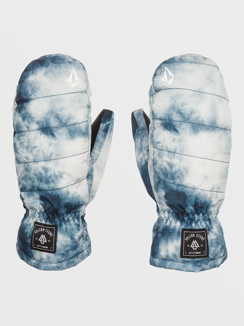 Puff Puff Mittens - Storm Tie-Dye