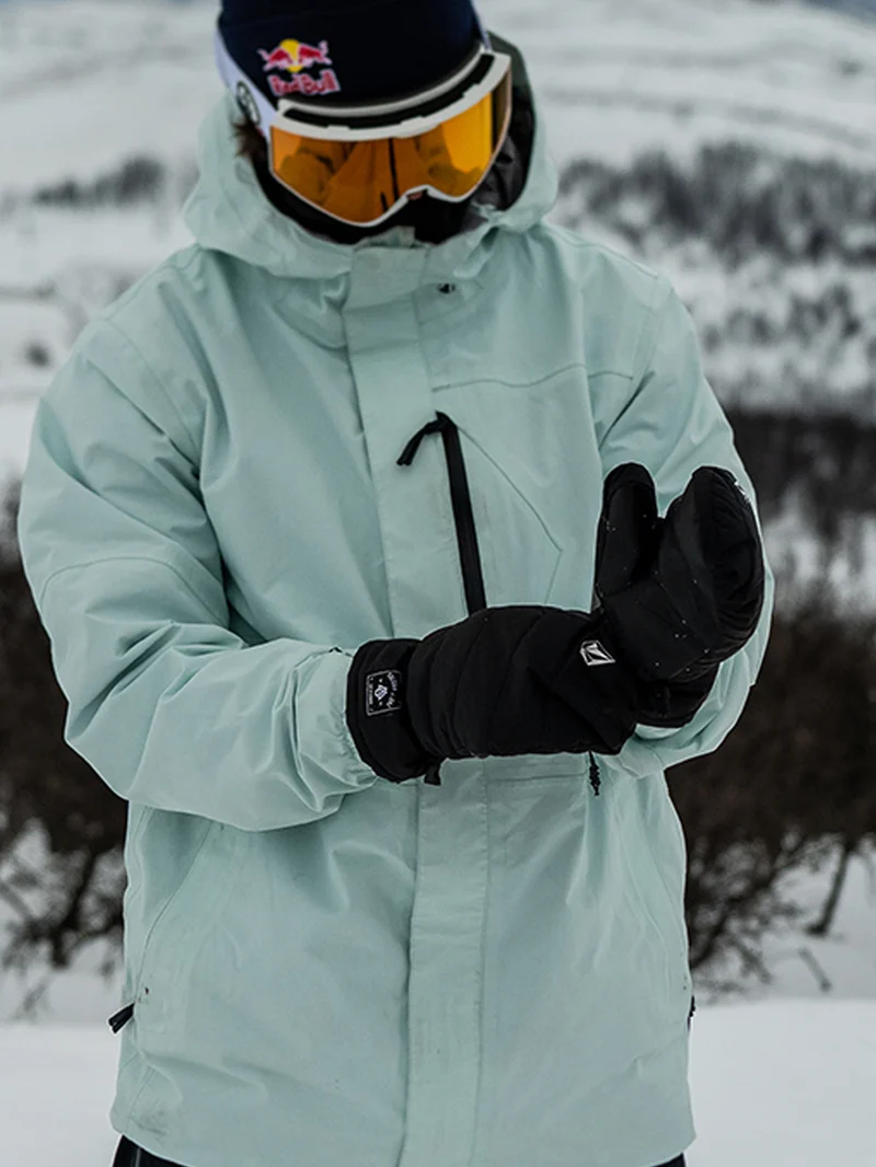 Puff Puff Mittens - Black