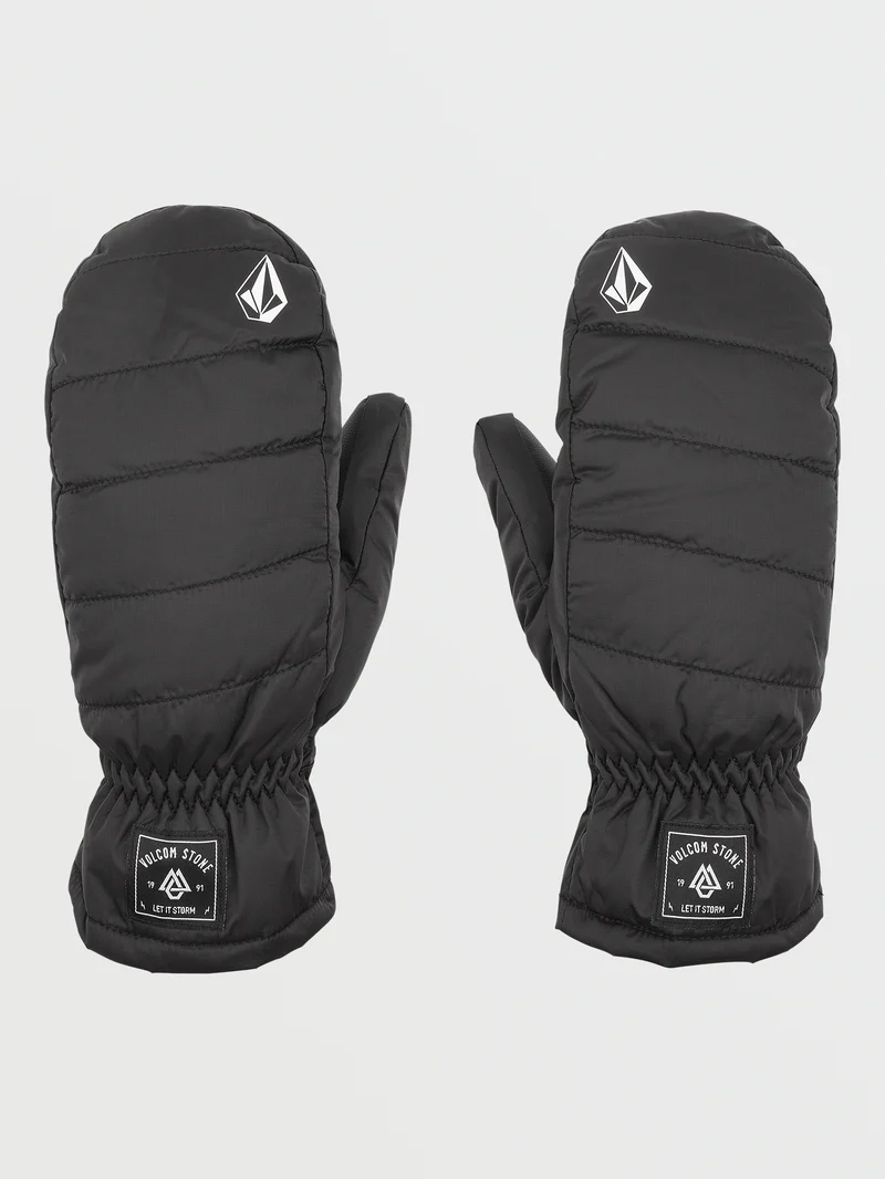 Puff Puff Mittens - Black