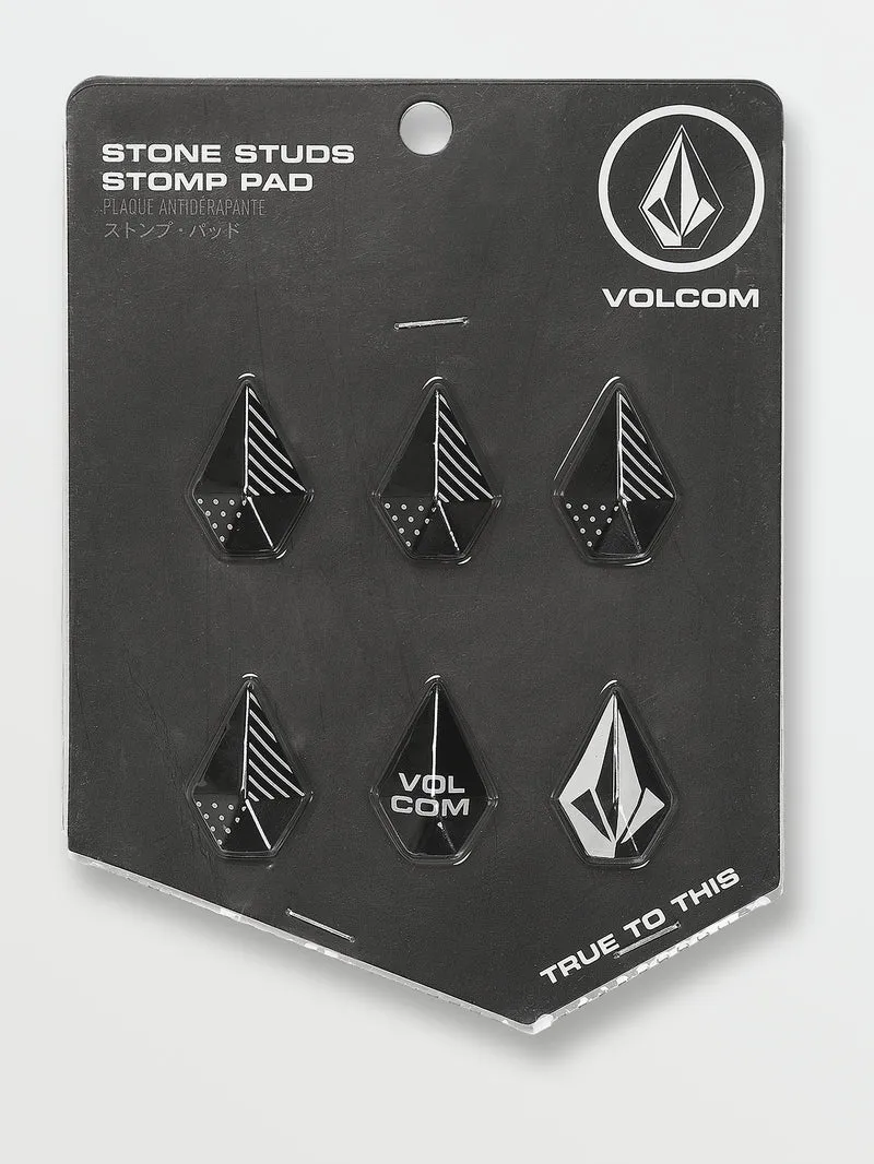 Stone Studs Stomp Pads - Black