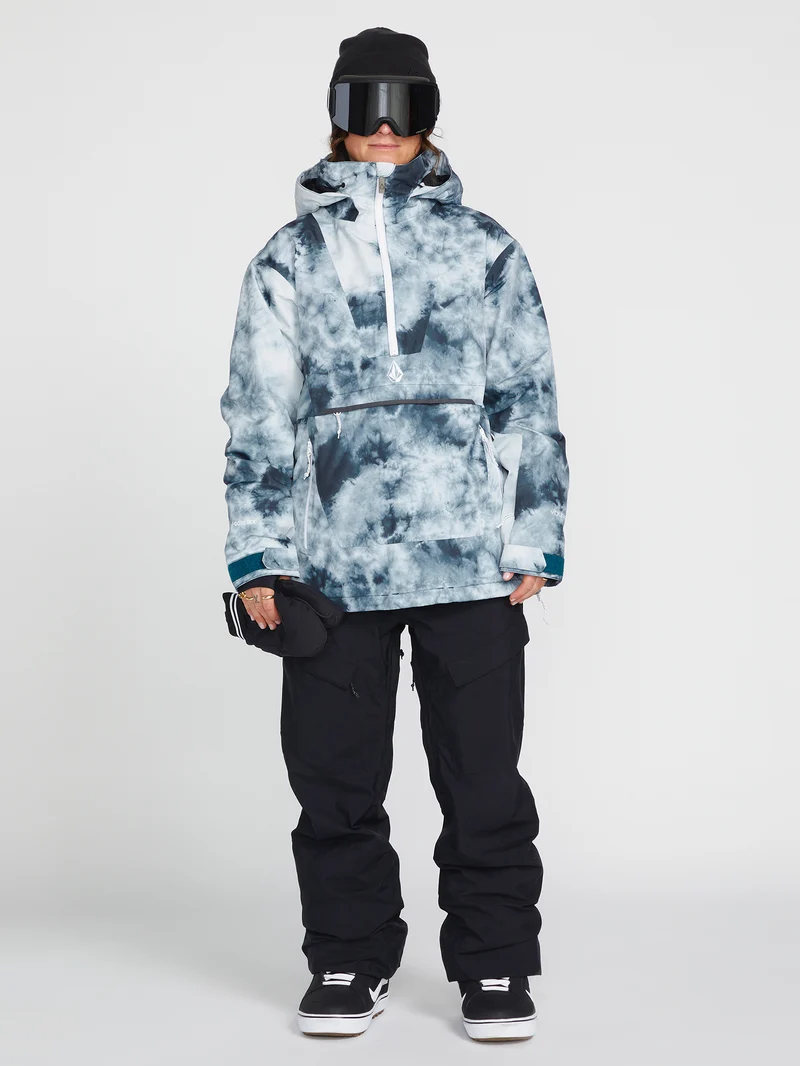 Fern Insulated Gore-Tex Pullover Jacket - Storm Tie-Dye
