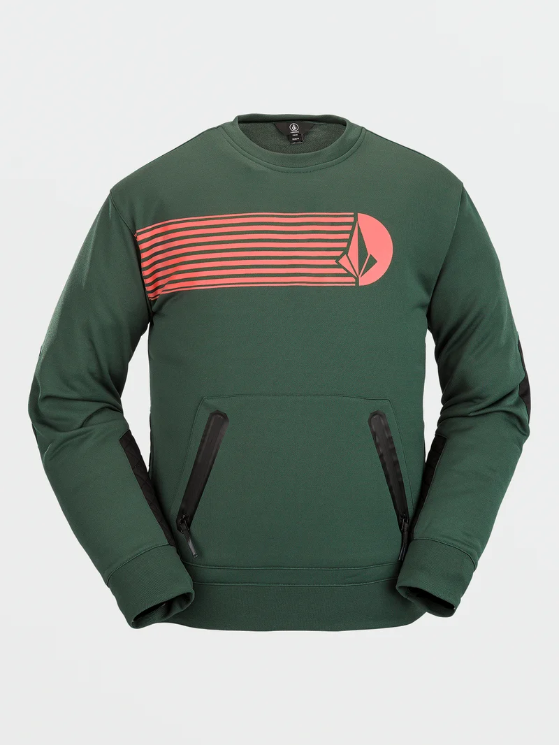 Let It Storm Fleece Sweatshirt - Military