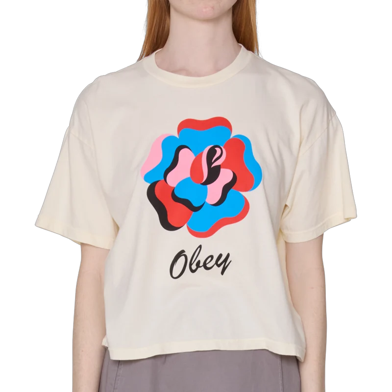 Obey Paper Rose S/S T-Shirt