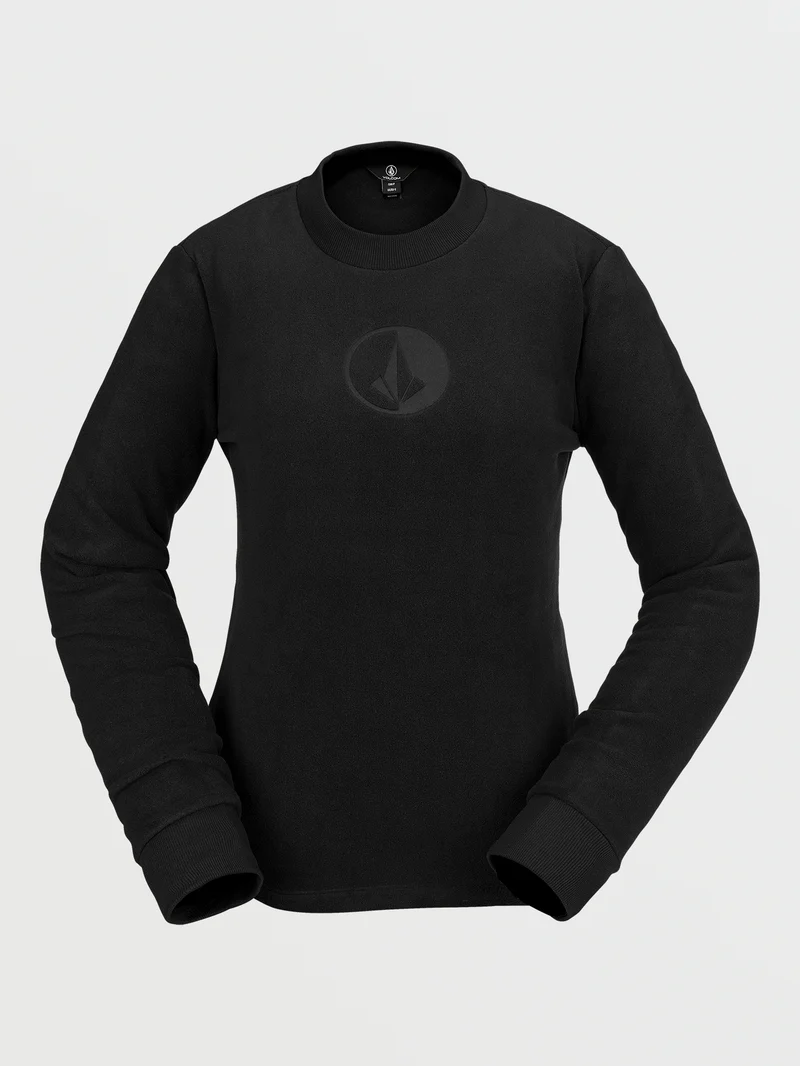 Polar Fleece Sweatshirt - Black