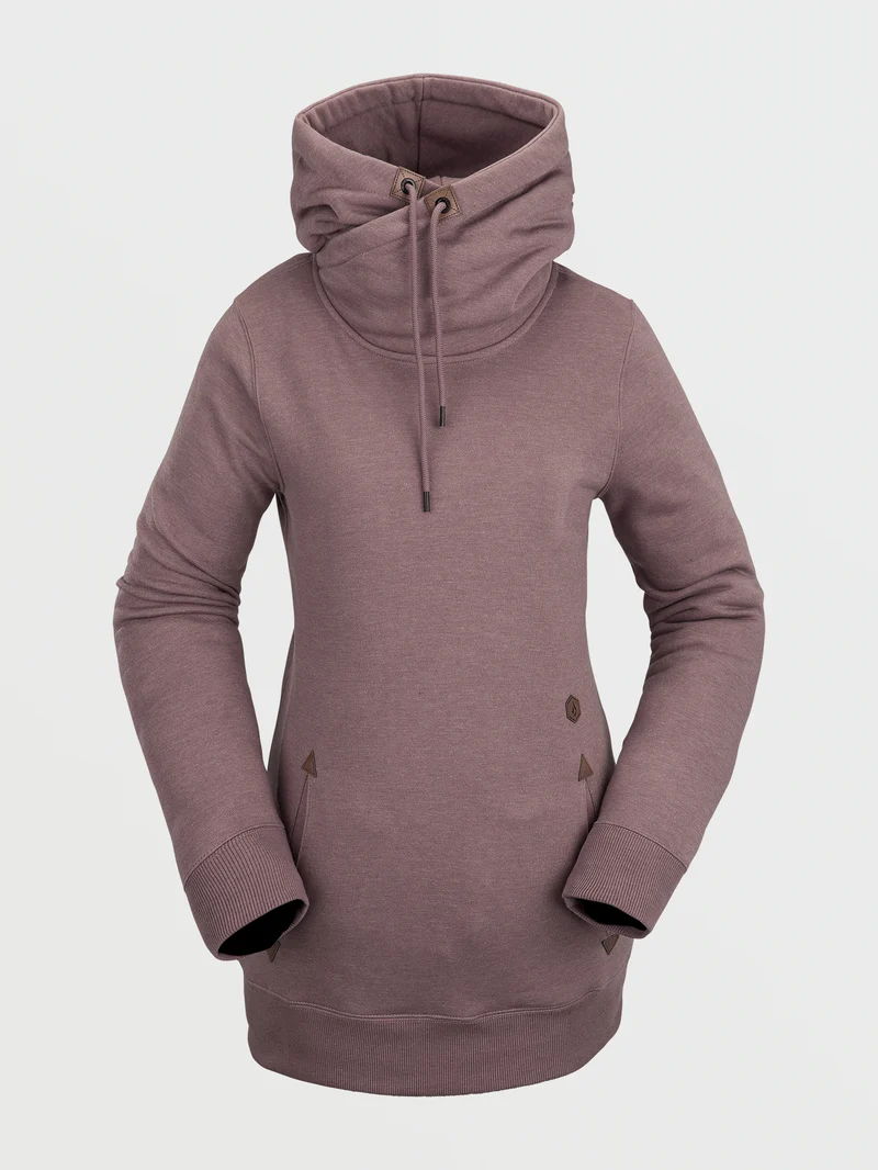 Tower Fleece Hoodie - Rosewood