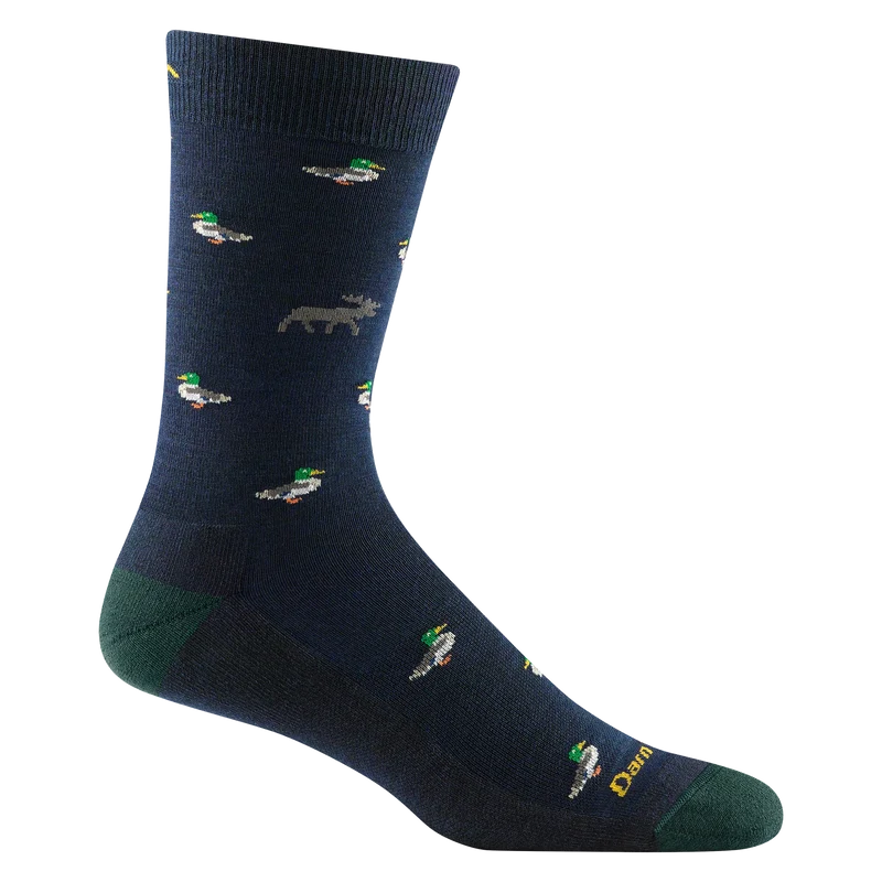 Darn Tough Men's Duck Duck Moose Crew Lightweight Lifestyle Sock - Winter 2025/2026