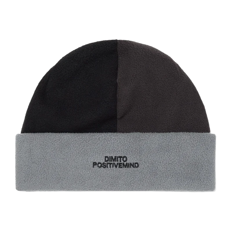 Color Block Fleece Beanie