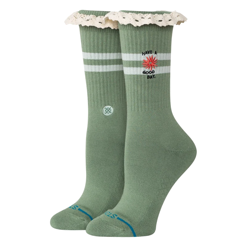 W's Have A Good Day Crew Sock