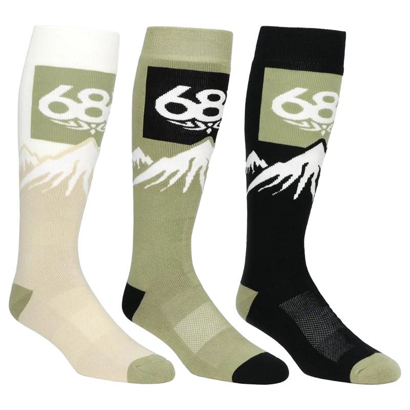 Snow Caps 3 Pack Sock