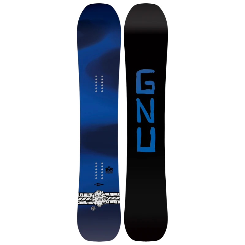 Banked Country Snowboard