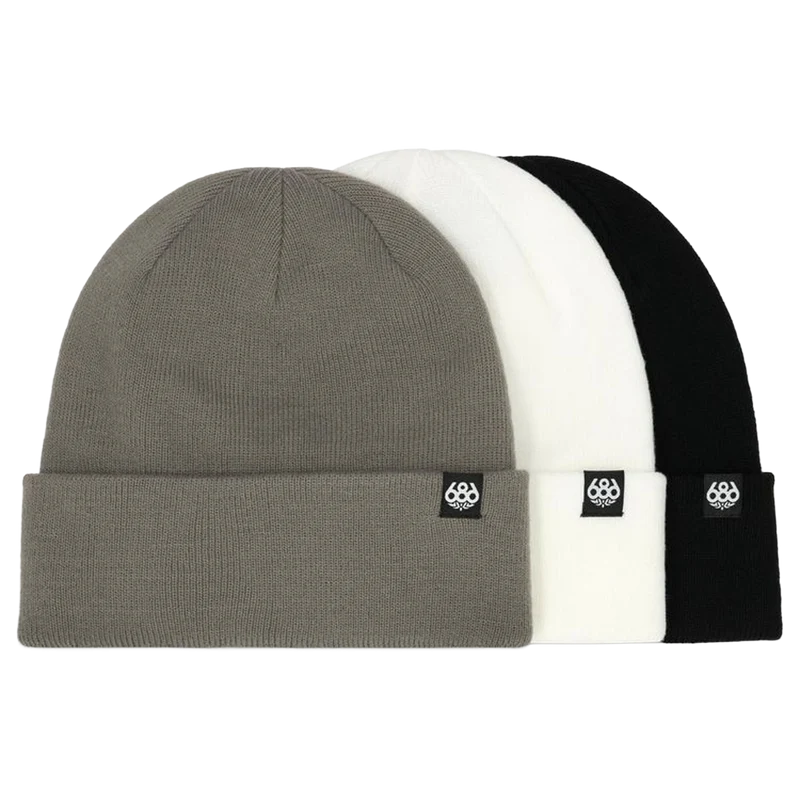Standard Roll Up 3 Pack Beanie