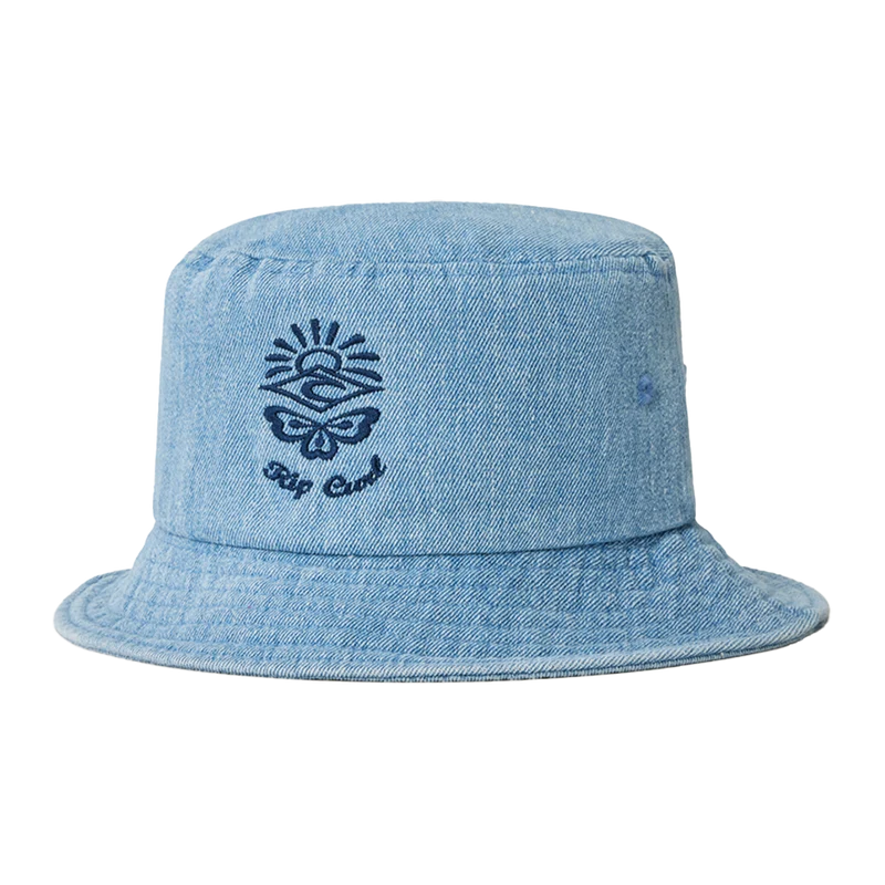 Denim Short Brim Bucket Hat