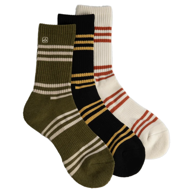Coal Everyday Crew 3 Pack Sock 2025