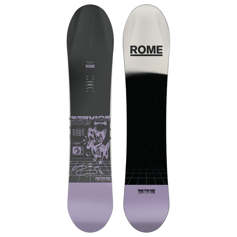 Service Dog Snowboard