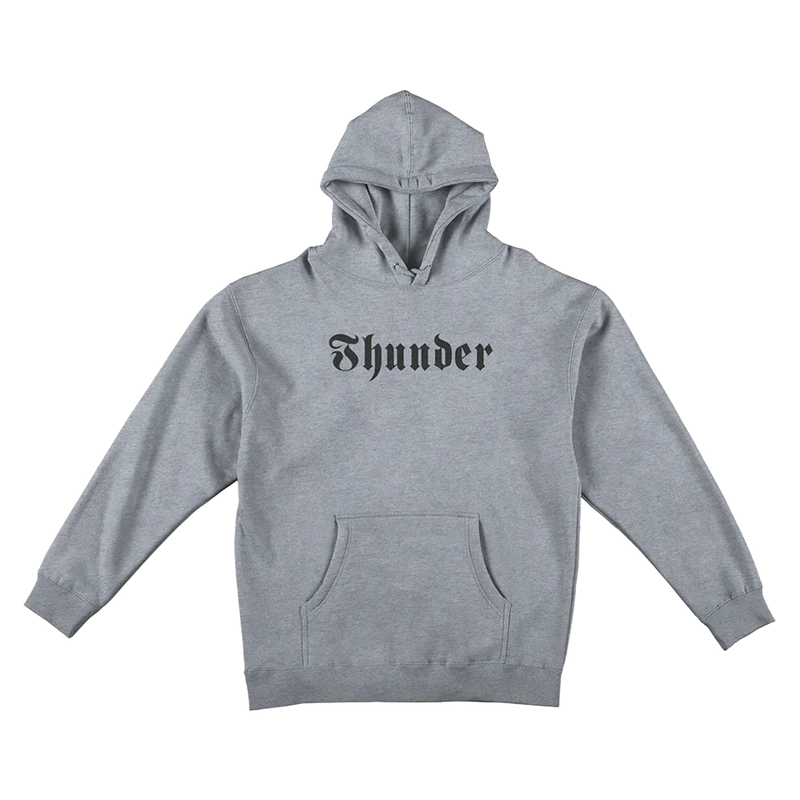 Script Embroidered Hoodie