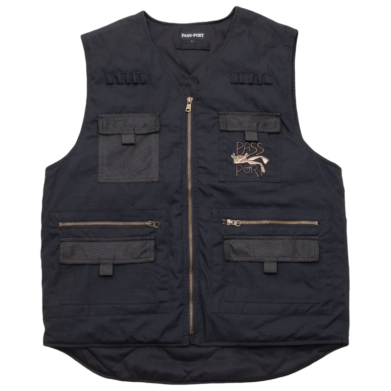 Frog Lure Ripstop Fishing Vest
