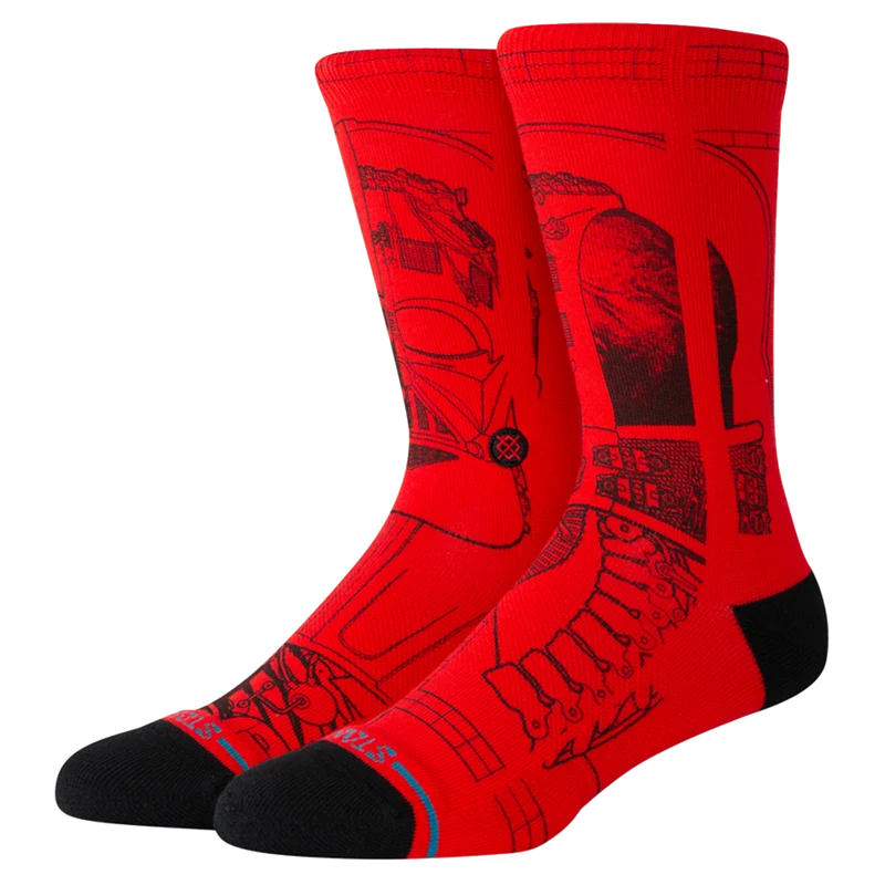 Vader Sw Crew Socks