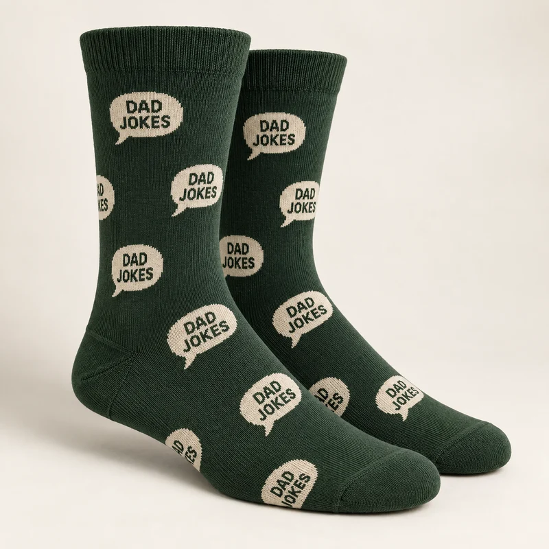 Dad Joke Socks