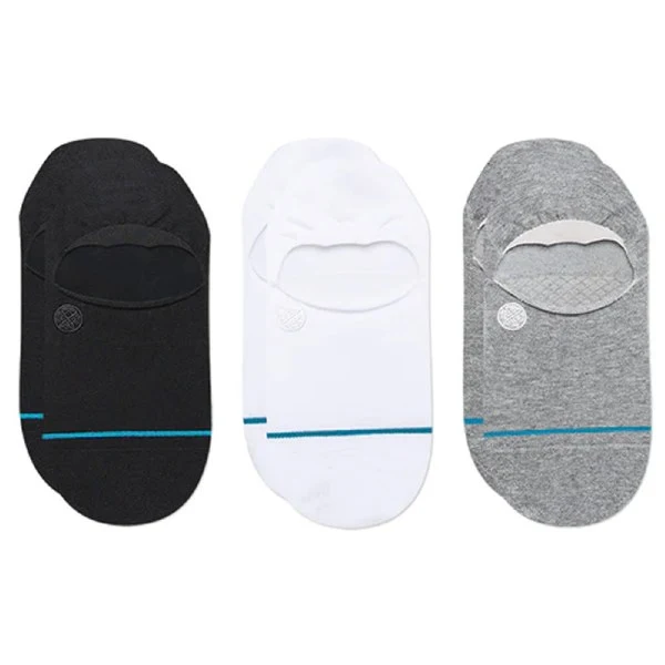 M Icon No Show 3 Pack Sock