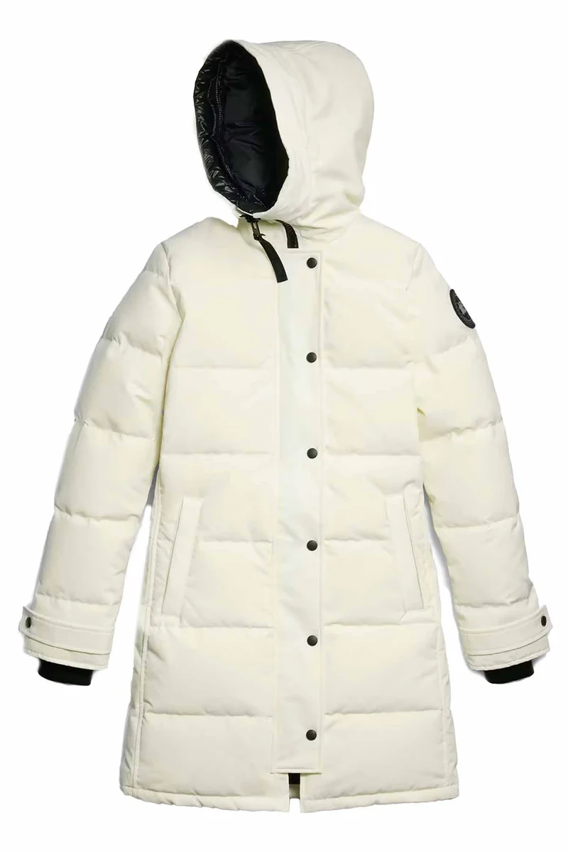 Canada Goose Damen Daunenparka Shelburne Black Label Nordsternweiss