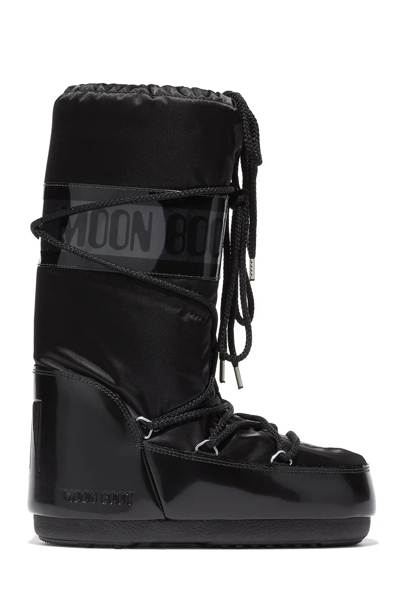 Moon Boot Damen Stiefel Icon Glance Schwarz