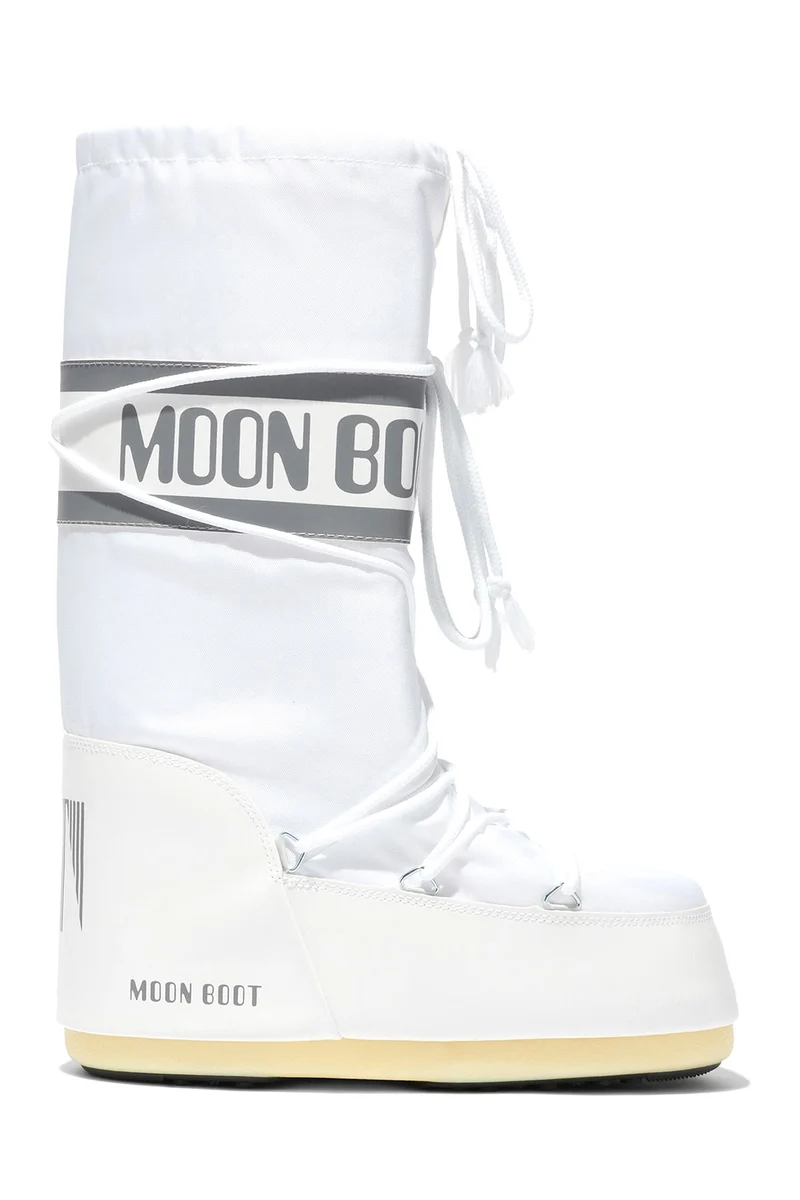 Moon Boot Damen Stiefel Icon Nylon Weiss