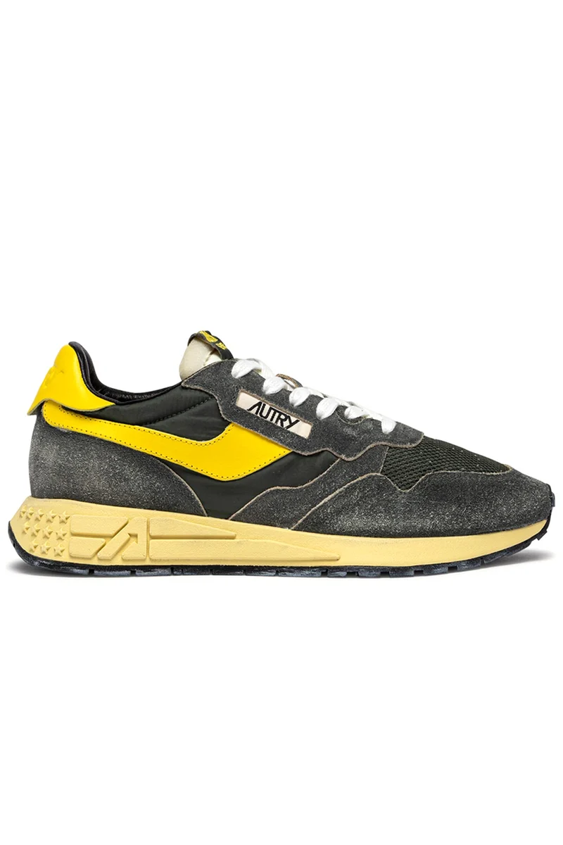 Autry Herren Sneaker Reelwind Green Sugar/Quince