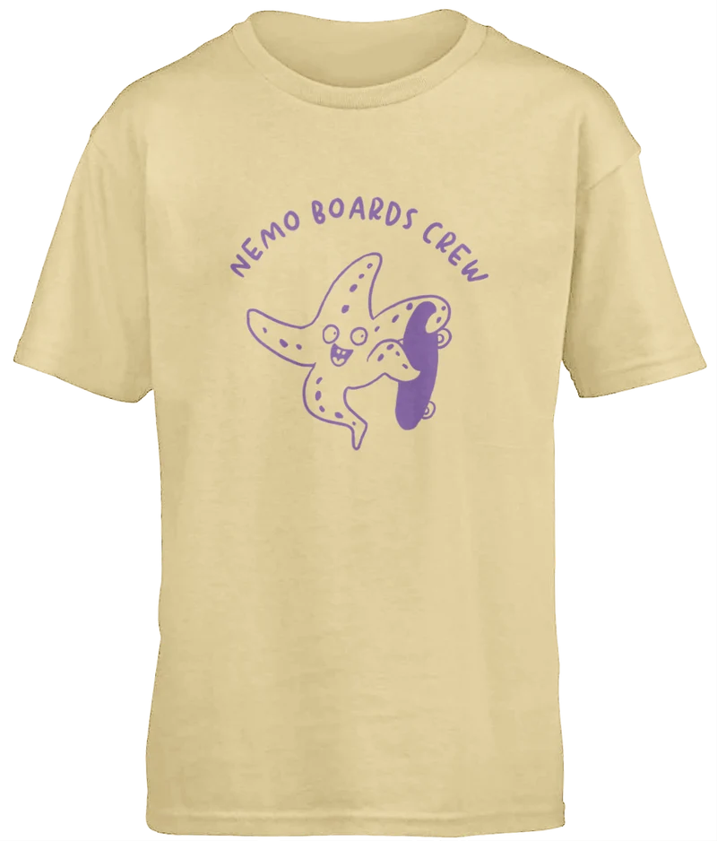 T-Shirt "Starfish", Farbe: Butter