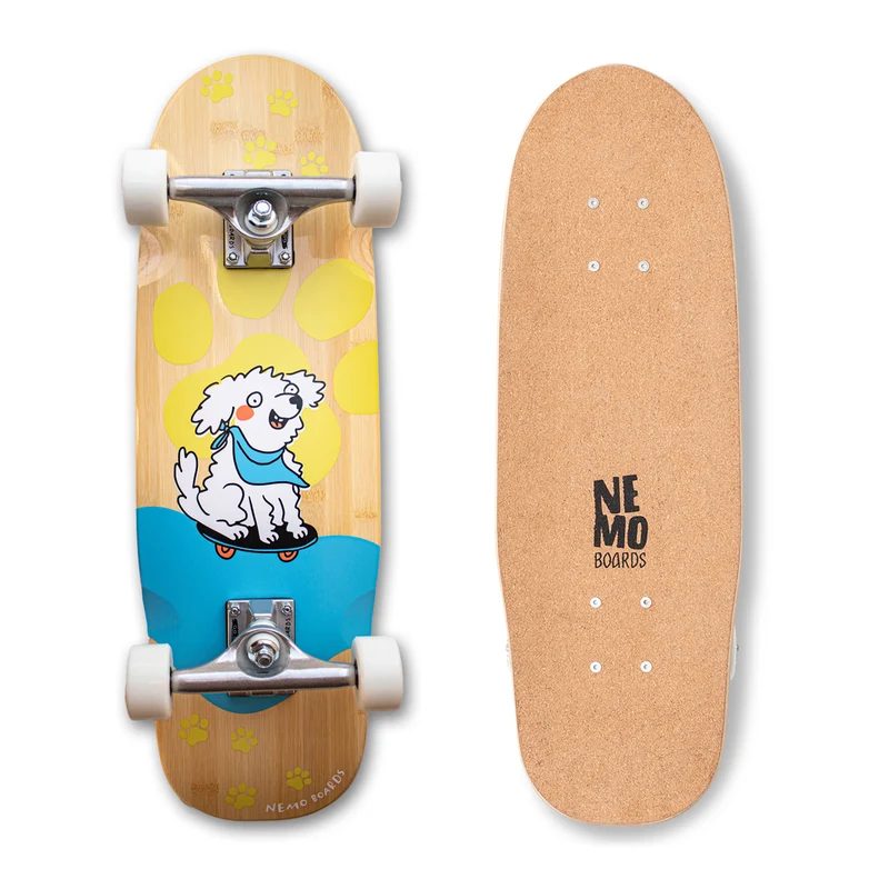 Kork Softgrip® Kinder Skateboard „Puppy“
