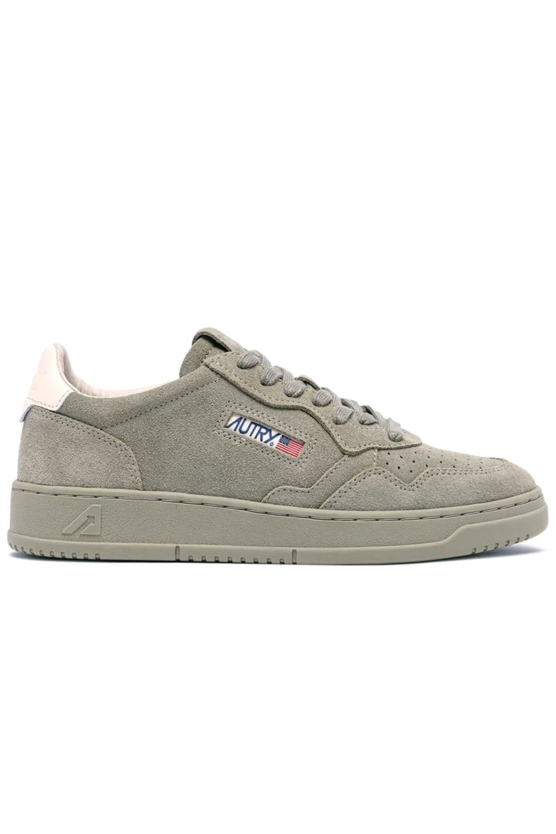 Autry Herren Sneaker Medalist Silver Sage/Ivory