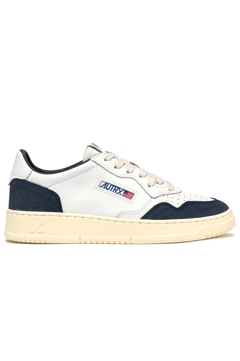 Autry Herren Sneaker Medalist Weiss/Denim