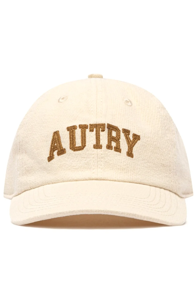 Autry Unisex Schildmütze mit College Logo Alabaster