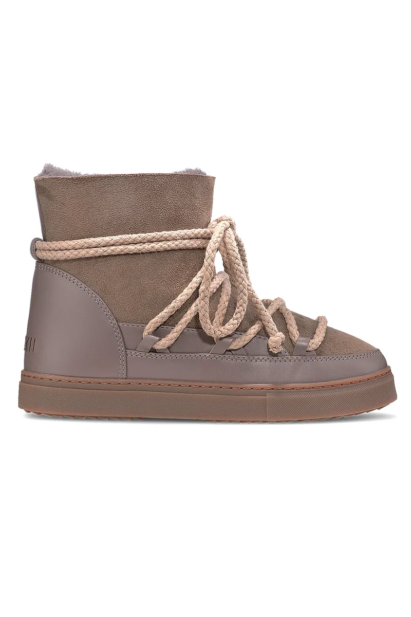 INUIKII Damen Classic Boots Taupe