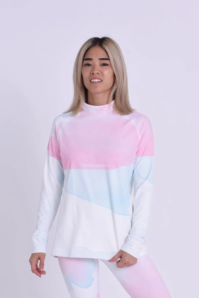 Watercolour Womens Baselayer Top