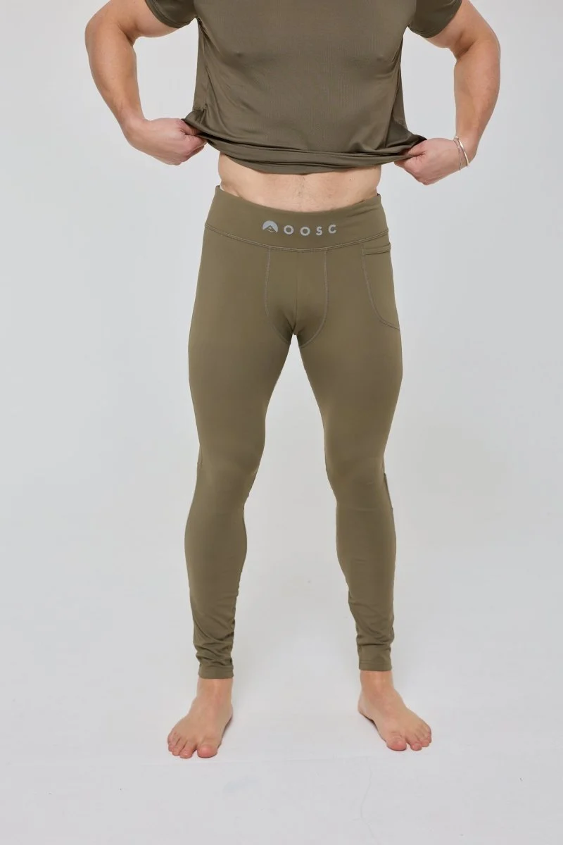 Elite Activewear Leggings - Khaki