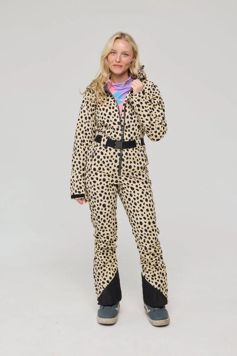 Chic Ski Suit - Cheetah