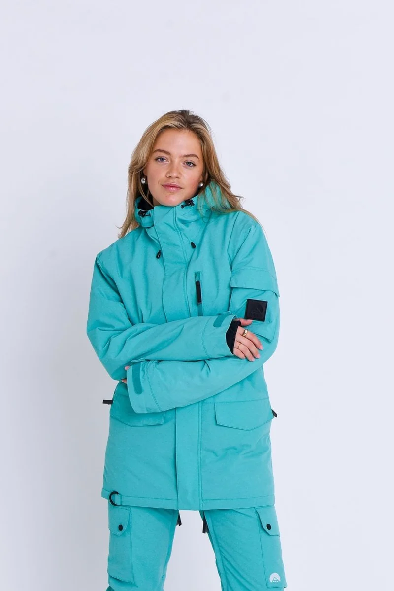 Yeh Girl Ski & Snowboard Jacket - Aqua