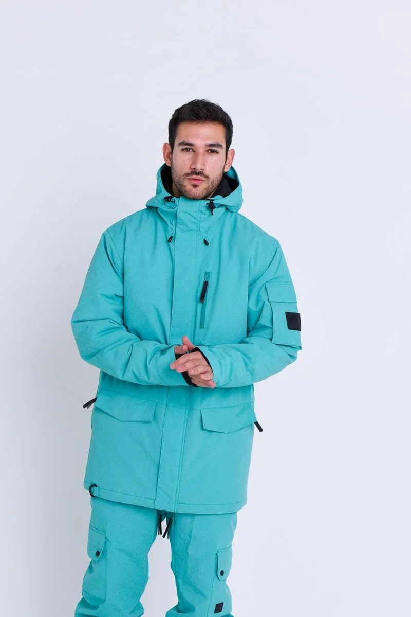 Yeh Man Jacket Aqua