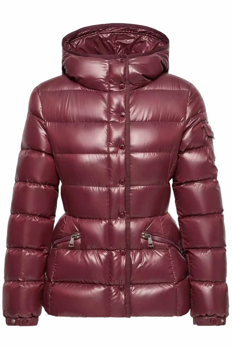 Moncler Damen Daunenjacke Barante Dunkelrot