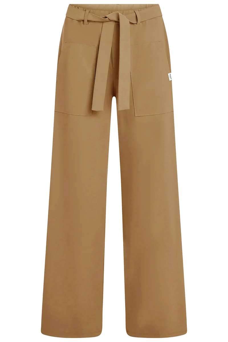 Penn & Ink N.Y Damen Stretchhose Bowie Tanine