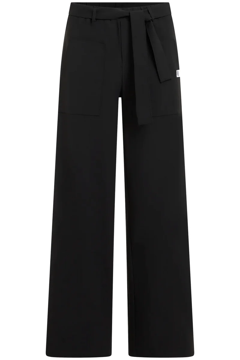 Penn & Ink N.Y Damen Stretchhose Bowie Schwarz