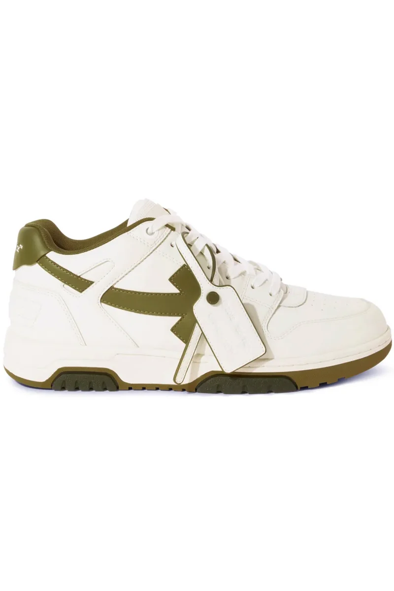 Off-White Herren Out of Office Sneaker White/Kaki
