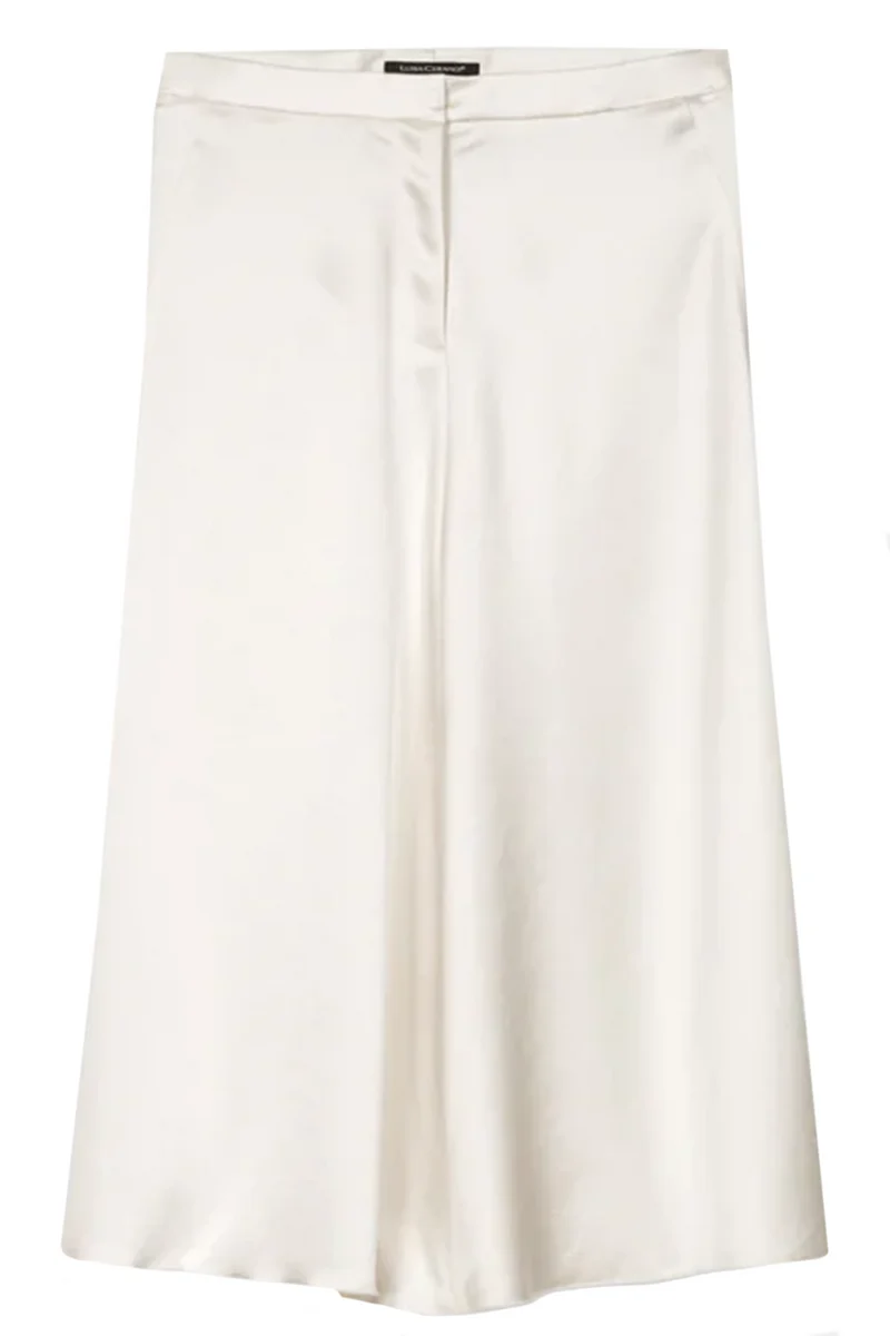 Luisa Cerano Damen Satin-Rock Cream
